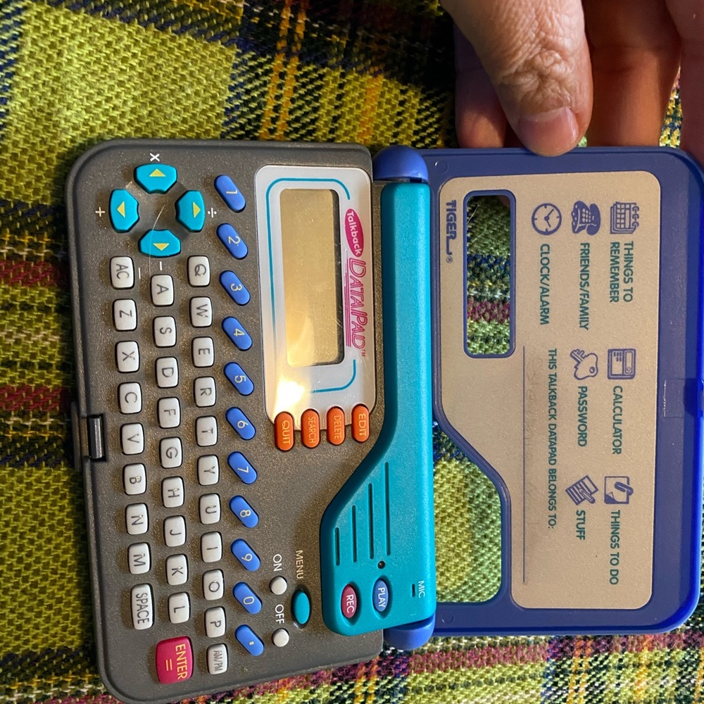Vintage Tiger Talkback Datapad great condition